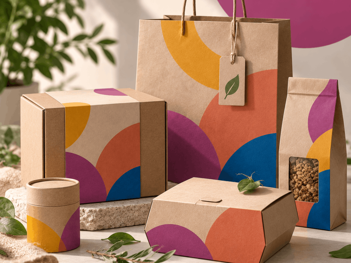 packaging design sostenibile per alimentari